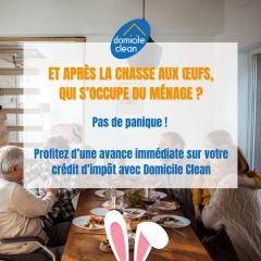 Et après la chasse aux œufs, qui s'occupe du ménage ?